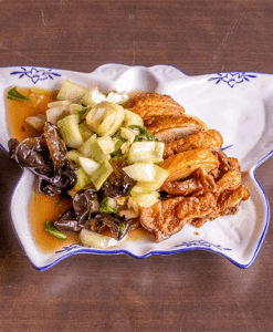 37. Canard aux légumes de saison