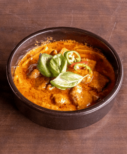 46. Filet de boeuf à la thaïlandaise curry rouge