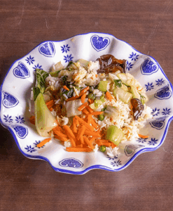 61a. Riz sauté aux légumes