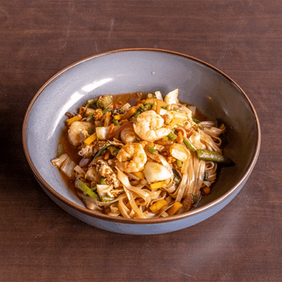 69C. Pad thaï aux scampis