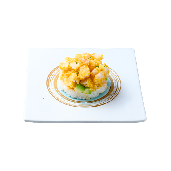 131. Chirashi Tempura crevettes