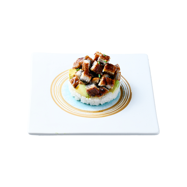 128. Chirashi Anguille avocat
