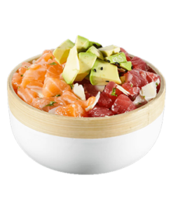 SAUMON THON SCAMPI AVOCAT